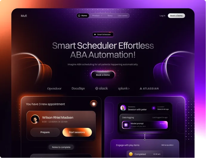 Mufi Website Design